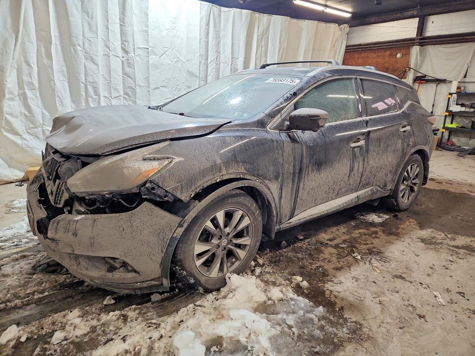 2016 NISSAN MURANO — VIN 5N1AZ2MH4GN170876