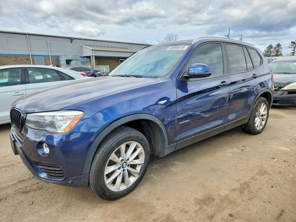 2016 BMW X3 — VIN 5UXWX9C51G0D75134