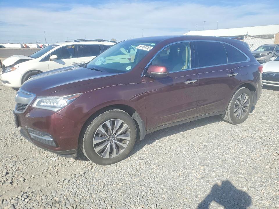 2015 ACURA MDX — VIN 5FRYD4H61FB004185