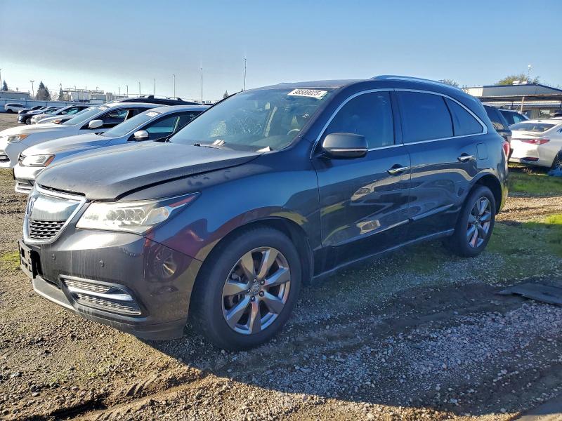 2014 ACURA MDX ADVANC — VIN 5FRYD3H86EB012583