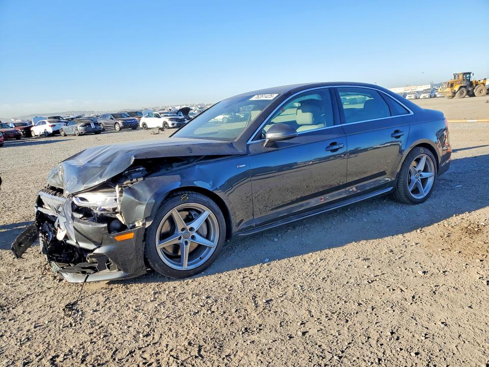 2018 AUDI A4 — VIN WAUENAF43JA222922