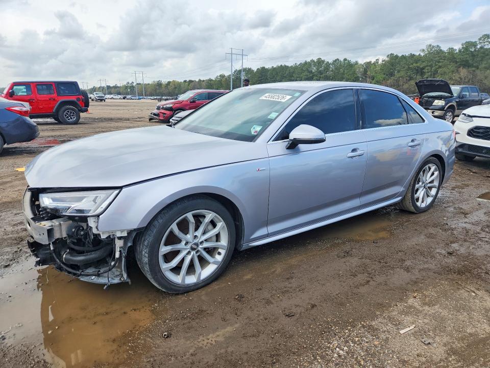 2019 AUDI A4 — VIN WAUENAF42KA048777