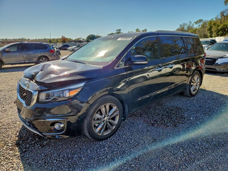 2016 KIA SEDONA SXL — VIN KNDME5C12G6156794