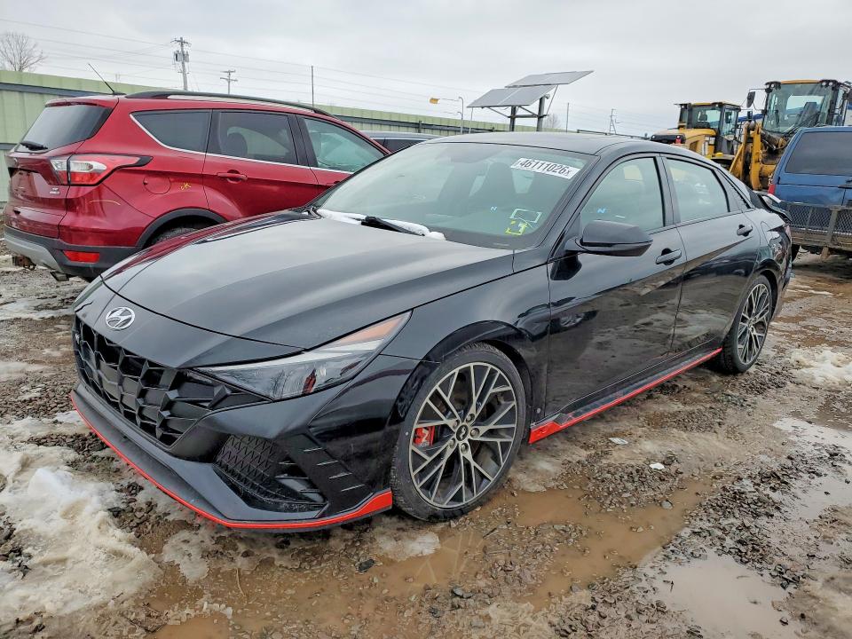 2022 HYUNDAI ELANTRA N — VIN KMHLW4AK1NU004203
