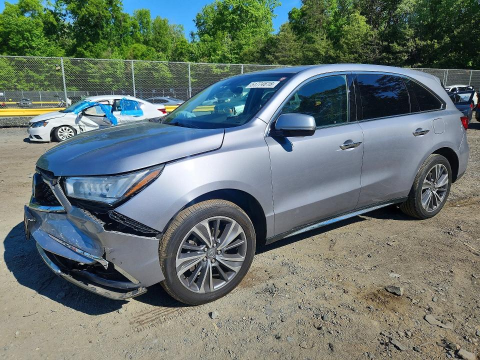 2017 ACURA MDX — VIN 5FRYD4H57HB000605