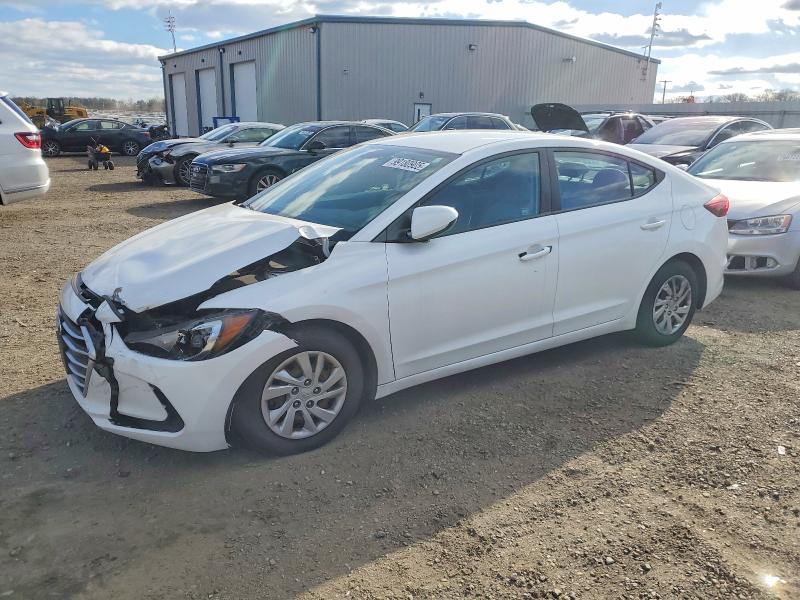 2017 HYUNDAI ELANTRA SE — VIN 5NPD74LF7HH140050