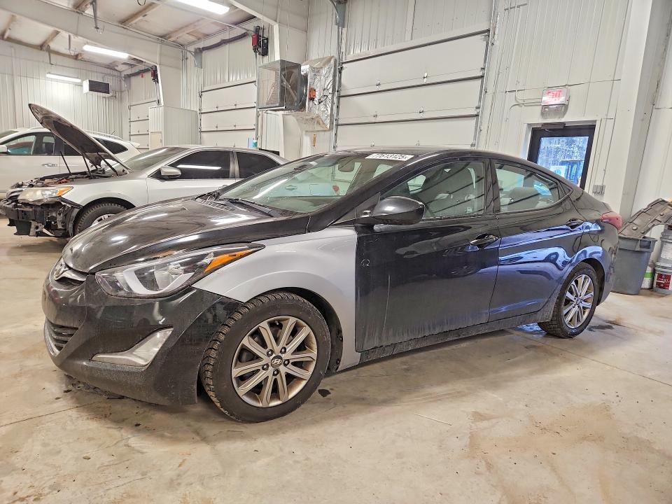 2016 HYUNDAI ELANTRA SE — VIN KMHDH4AEXGU483507