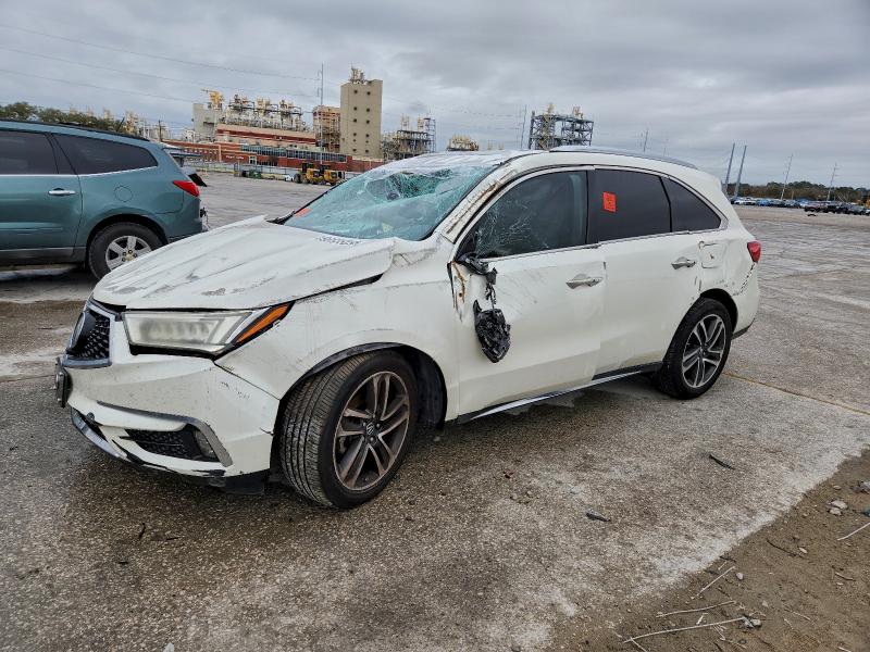 2017 ACURA MDX ADVANC — VIN 5FRYD3H87HB000074