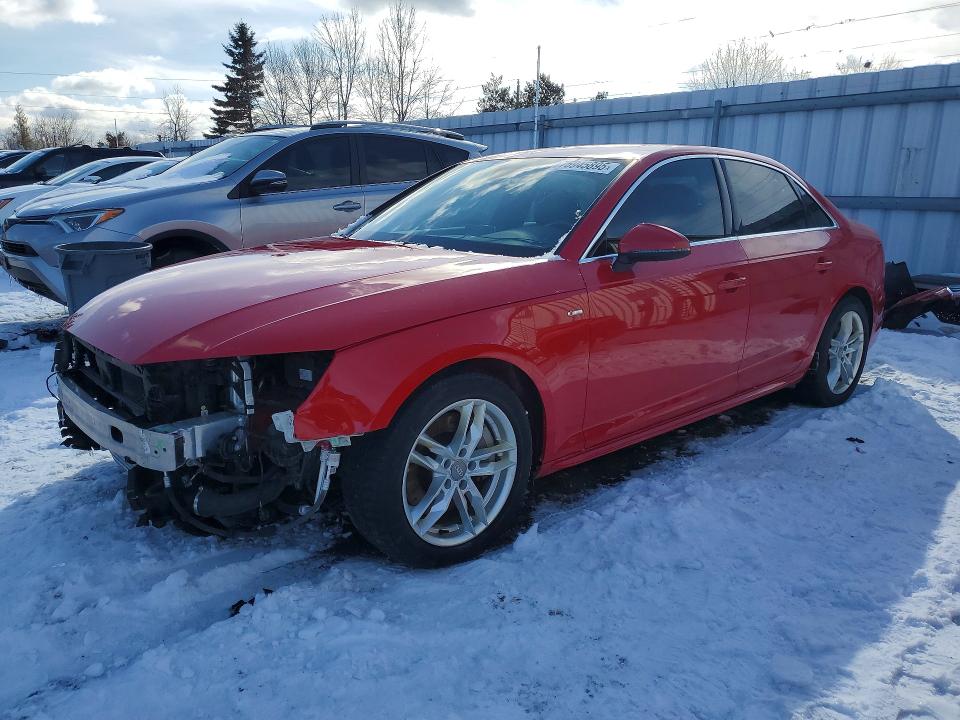 2017 AUDI A4 — VIN WAUFNAF46HN042518