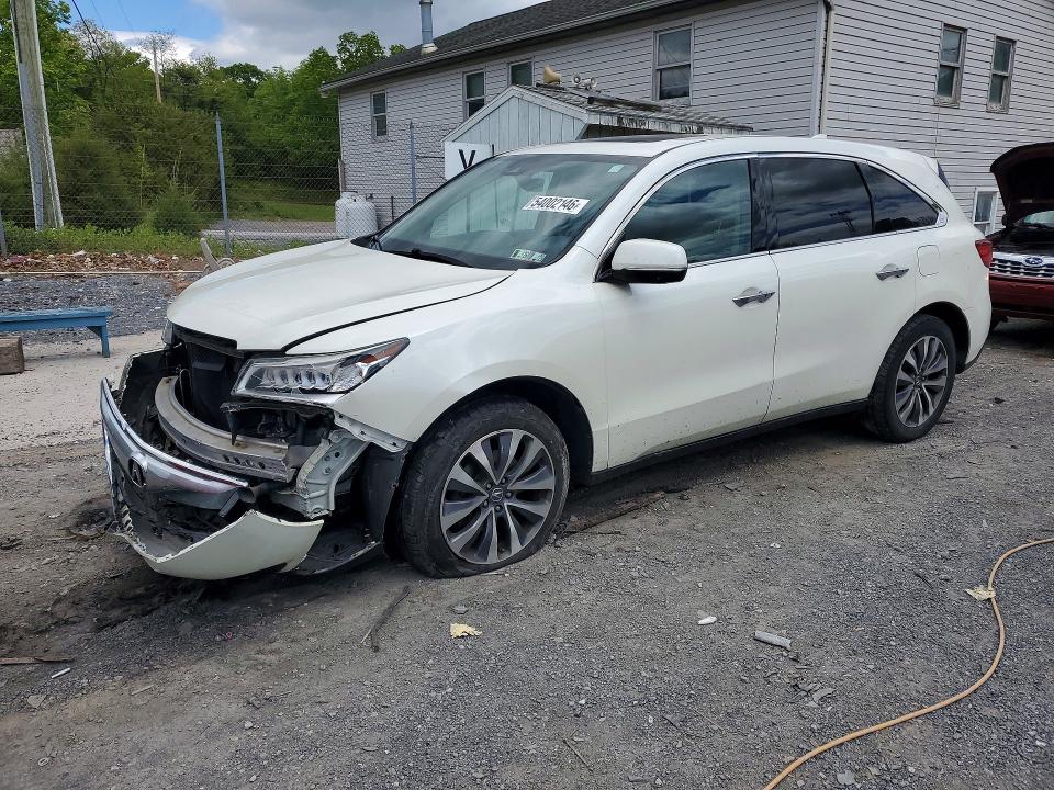 2016 ACURA MDX — VIN 5FRYD4H48GB041685