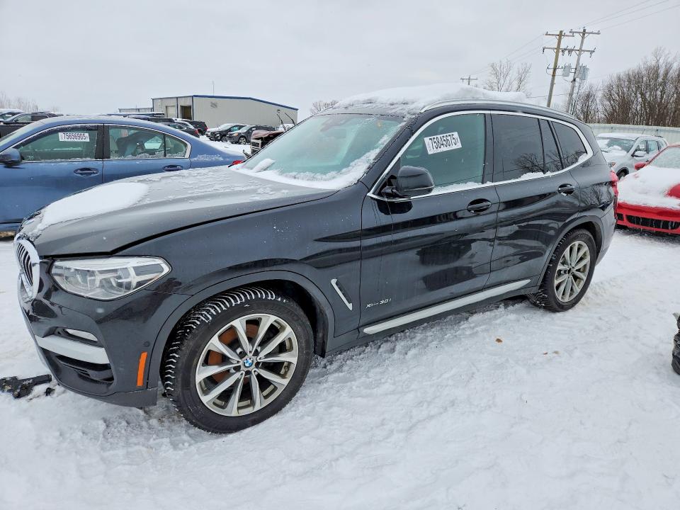2018 BMW X3 XDRIVE3 — VIN 5UXTR9C56JLA44732