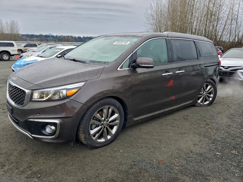 2018 KIA SEDONA SXL — VIN KNDME5C13J6399991