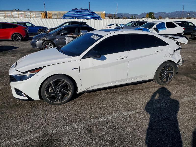 2021 HYUNDAI ELANTRA N — VIN KMHLR4AF4MU199142