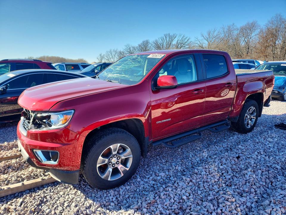 2017 CHEVROLET COLORADO — VIN 1GCGTDEN1H1211876
