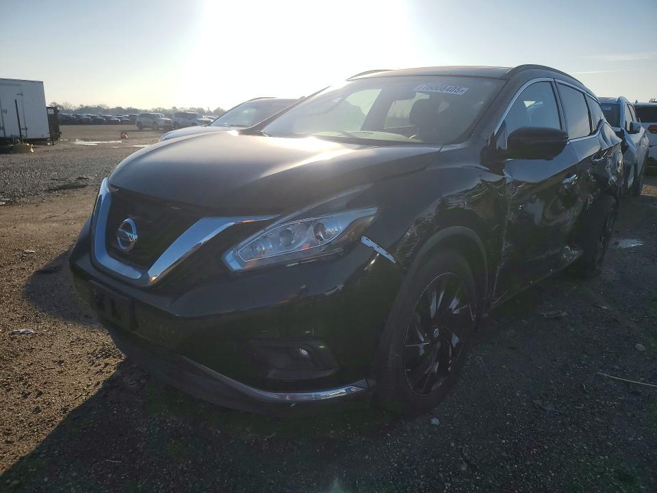 2017 NISSAN MURANO S — VIN 5N1AZ2MH2HN143967