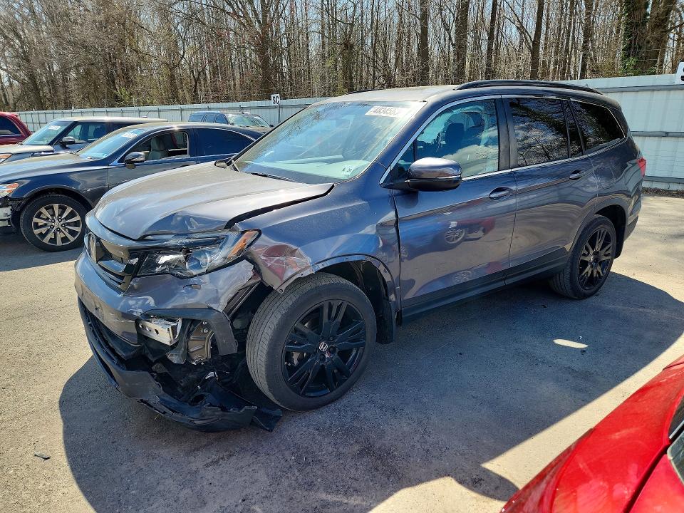 2021 HONDA PILOT — VIN 5FNYF6H21MB100366