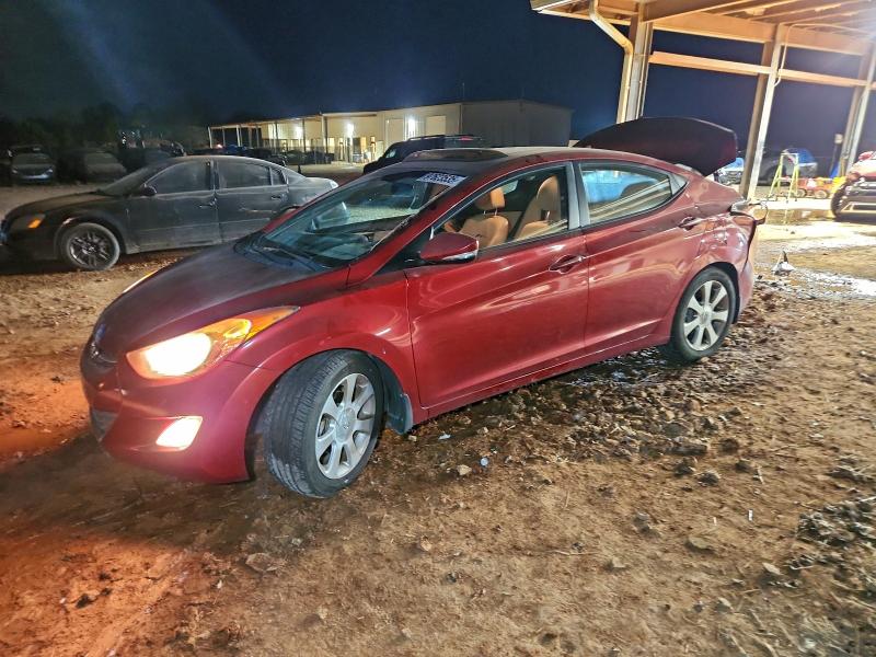 2013 HYUNDAI ELANTRA GL — VIN KMHDH4AE5DU736485