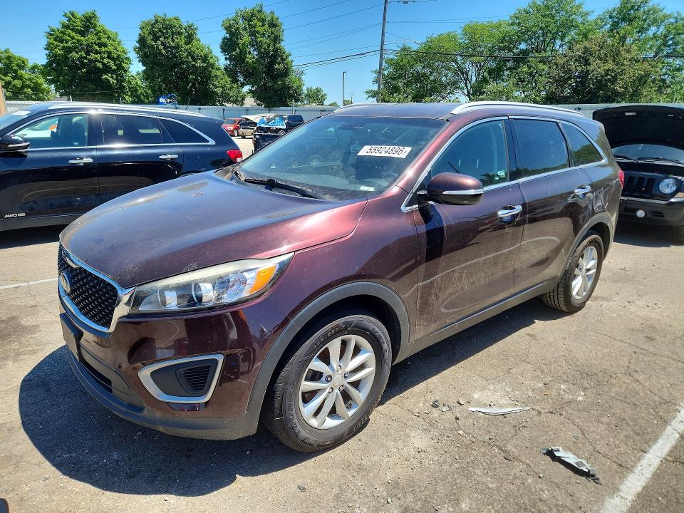 2016 KIA SORENTO — VIN 5XYPG4A3XGG082284