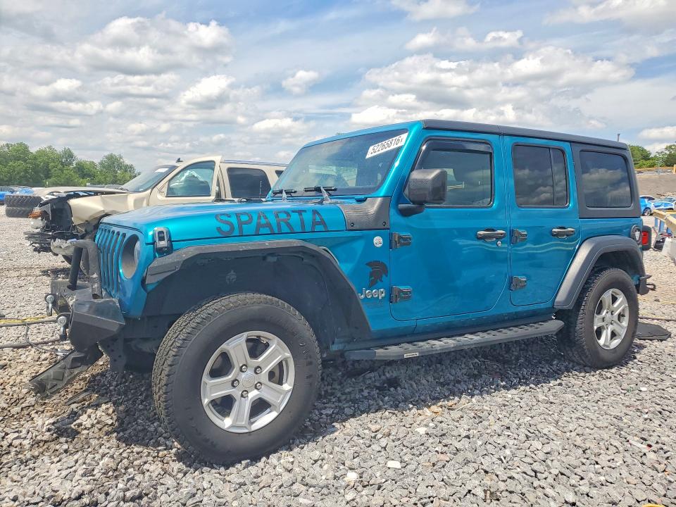 2019 JEEP WRANGLER UNLIMITED — VIN 1C4HJXDG0KW610643