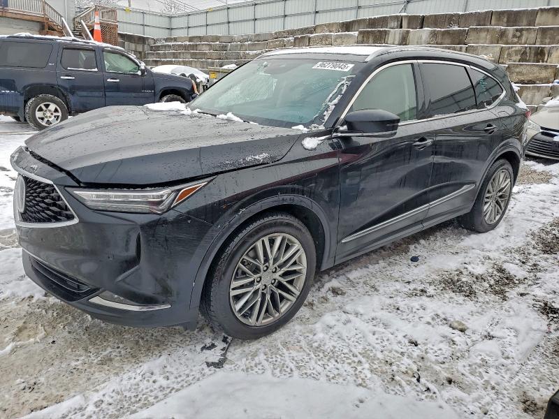 2022 ACURA MDX ADVANC — VIN 5J8YE1H87NL008799