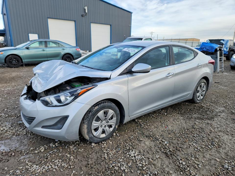 2016 HYUNDAI ELANTRA — VIN KMHDH4AE1GU512330