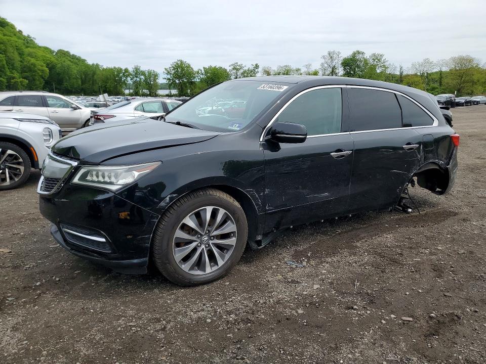 2016 ACURA MDX — VIN 5FRYD4H49GB036320