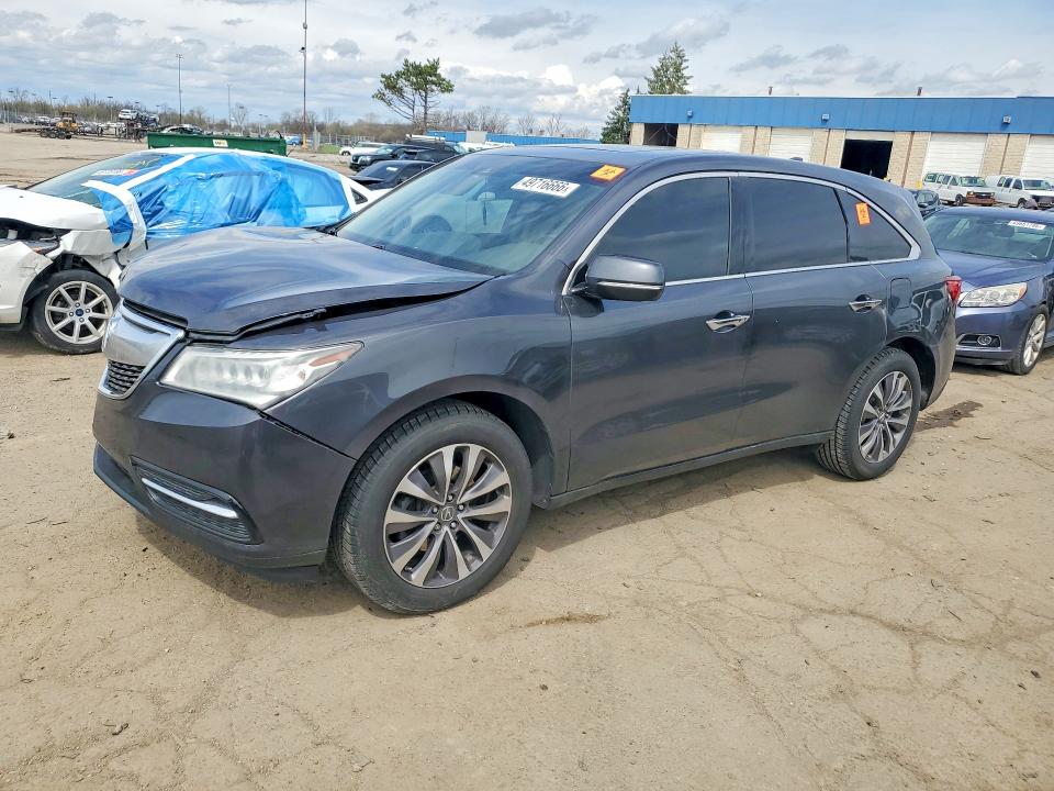 2016 ACURA MDX — VIN 5FRYD4H4XGB045138
