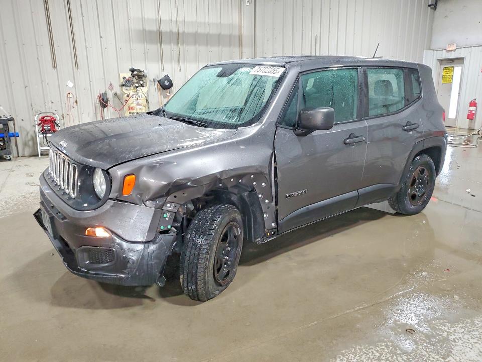 2016 JEEP RENEGADE S — VIN ZACCJBATXGPC78875