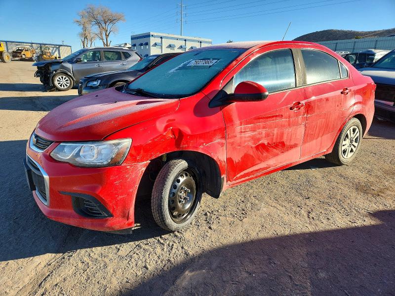 2017 CHEVROLET SONIC LS — VIN 1G1JB5SH6H4164140