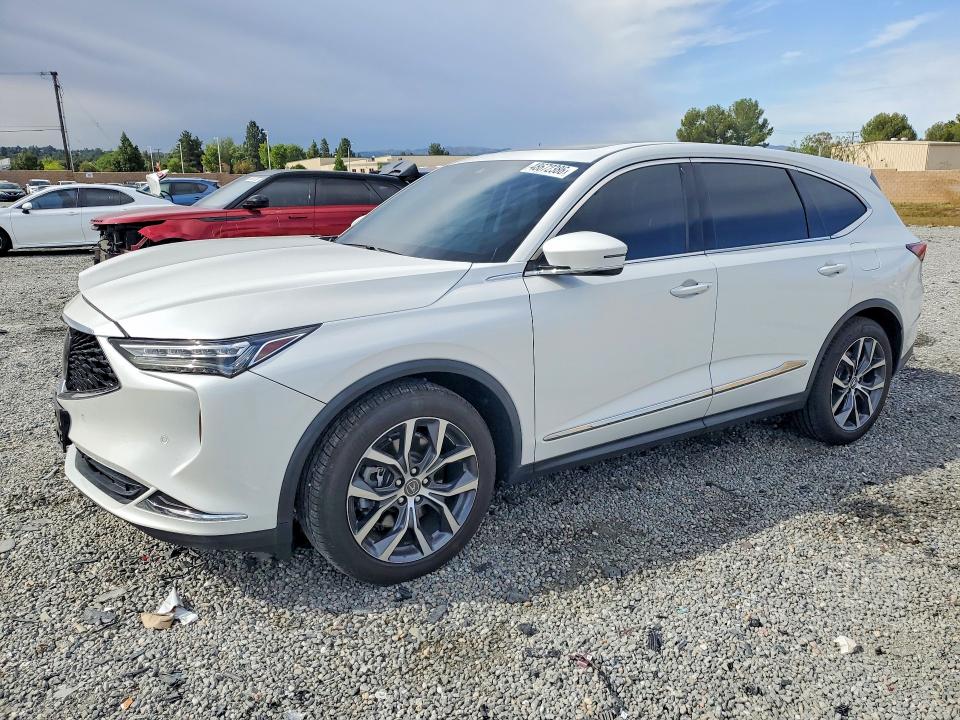 2022 ACURA MDX — VIN 5J8YD9H45NL008802