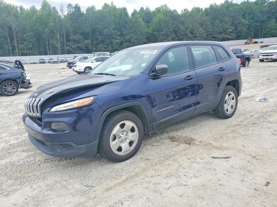 2016 JEEP CHEROKEE — VIN 1C4PJLAB8GW216876