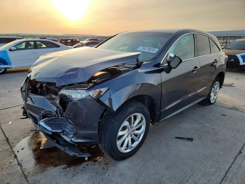 2016 ACURA RDX — VIN 5J8TB3H52GL015344