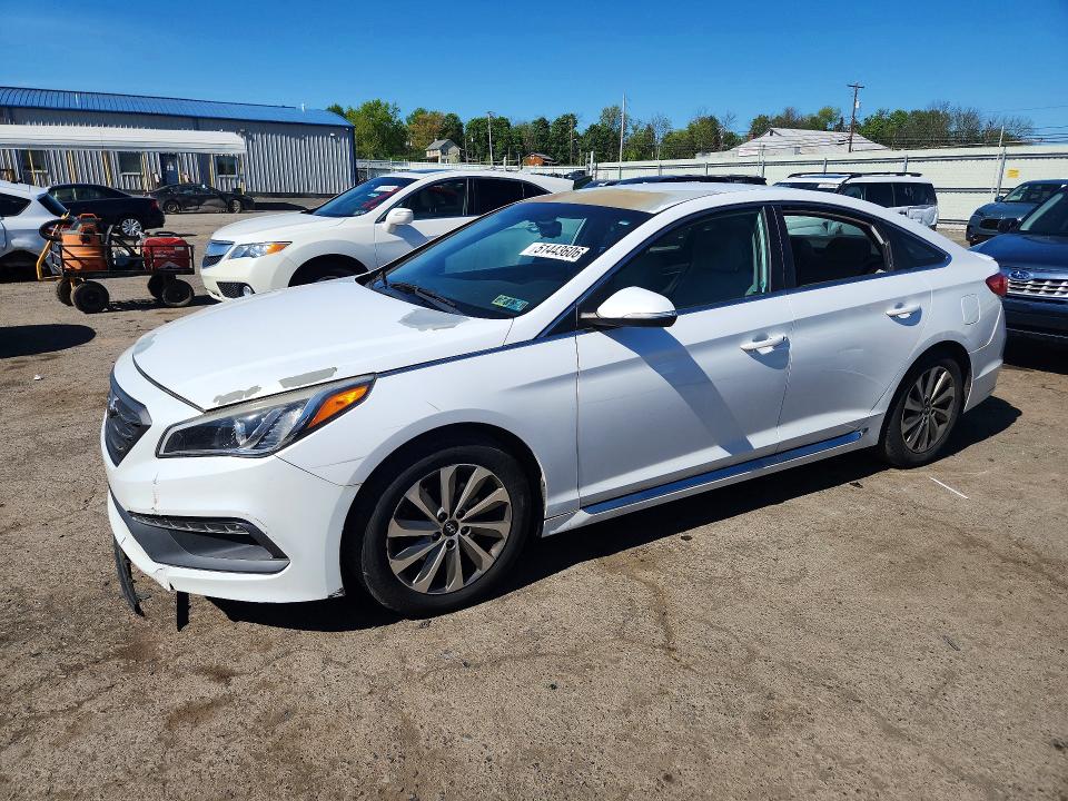 2016 HYUNDAI SONATA — VIN 5NPE34AF1GH348040