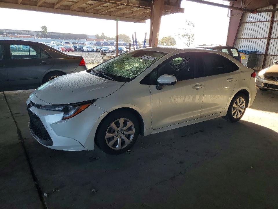 2022 TOYOTA COROLLA LE — VIN JTDEPMAE7NJ192215