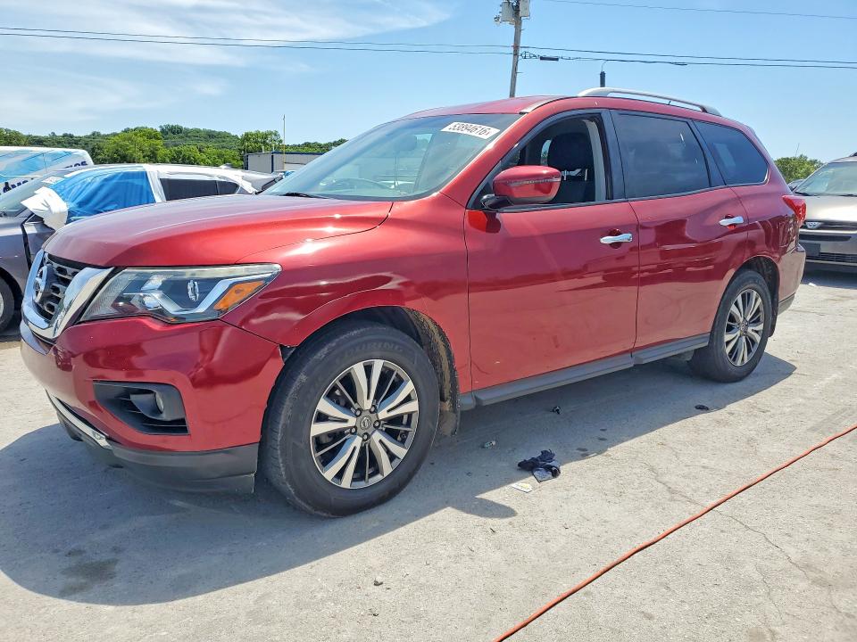 2018 NISSAN PATHFINDER — VIN 5N1DR2MN9JC653219