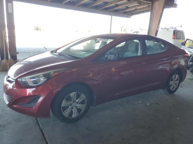 2016 HYUNDAI ELANTRA SE — VIN 5NPDH4AE3GH744930