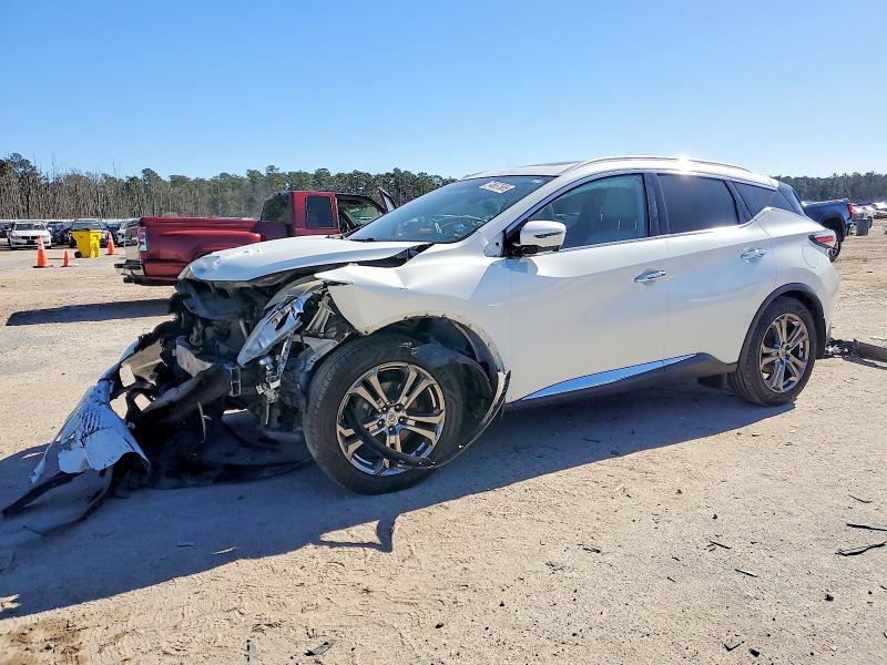 2016 NISSAN MURANO — VIN 5N1AZ2MH3GN142485