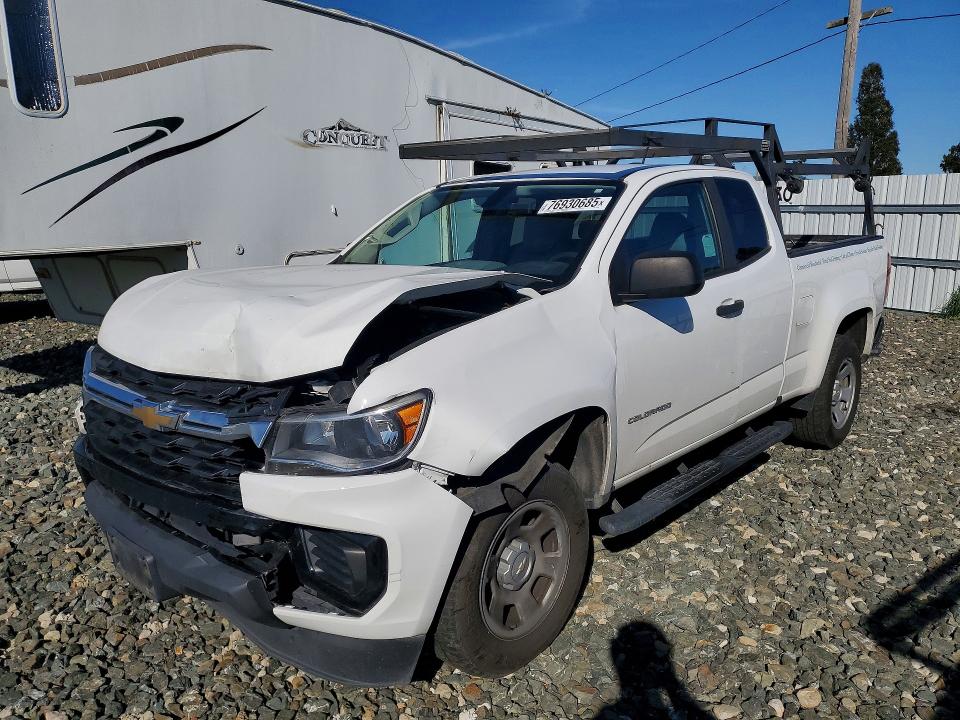 2021 CHEVROLET COLORADO — VIN 1GCHSBEN5M1169735