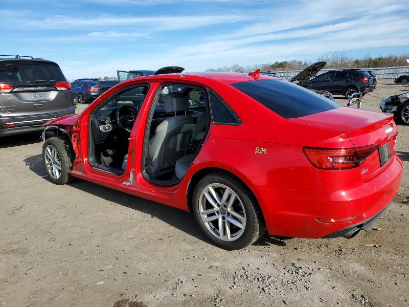 2017 AUDI A4 — VIN WAUANAF46HN025406