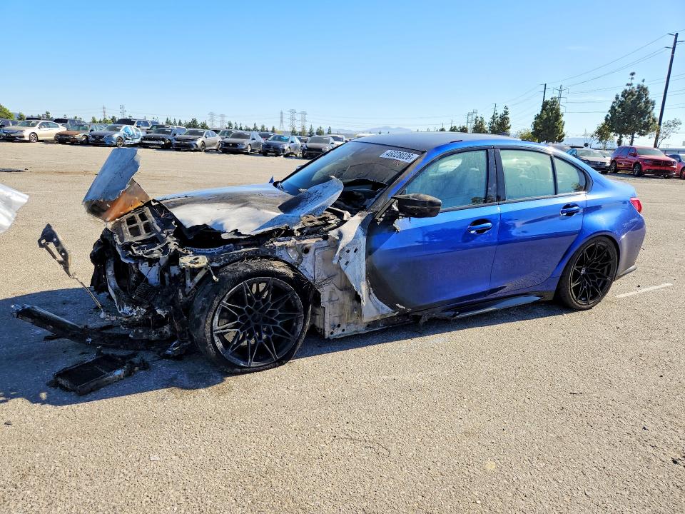 2021 BMW M3 — VIN WBS33AY00MFK49375