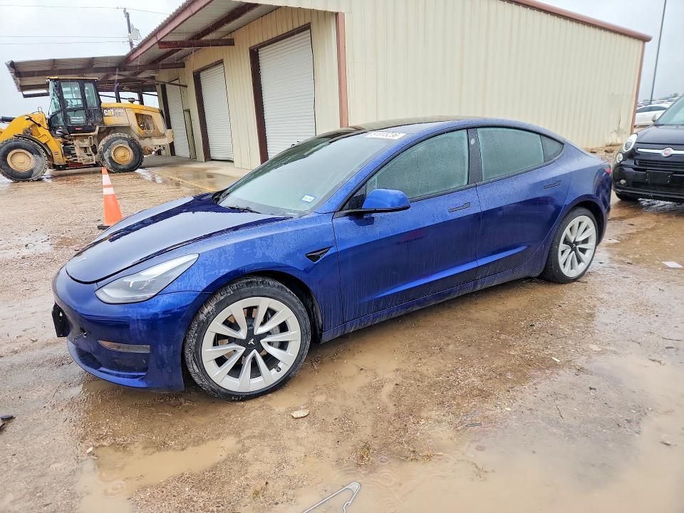 2022 TESLA MODEL 3 — VIN 5YJ3E1EA2NF289896