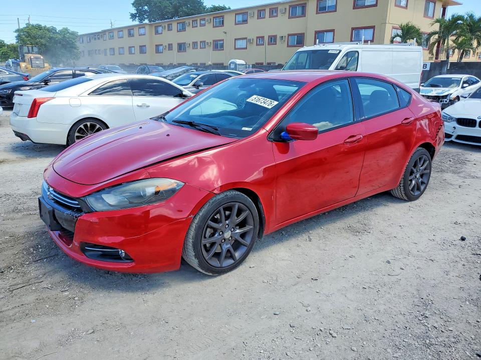 2016 DODGE DART — VIN 1C3CDFBB3GD540923