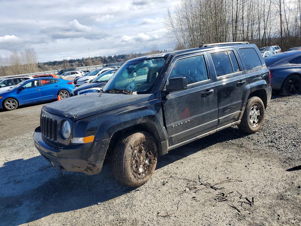 2016 JEEP PATRIOT — VIN 1C4NJPBA1GD670435