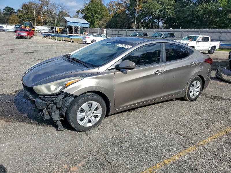 2016 HYUNDAI ELANTRA SE — VIN 5NPDH4AE3GH754065