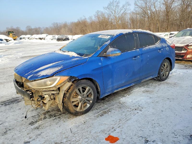 2017 HYUNDAI ELANTRA SE — VIN 5NPD84LF4HH137619