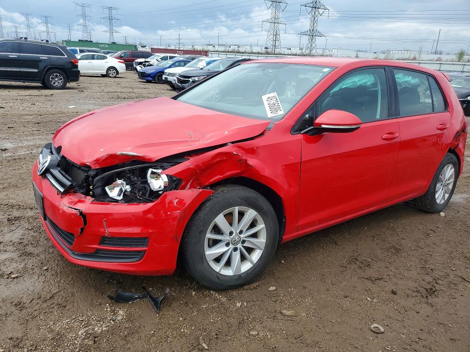 2017 VOLKSWAGEN GOLF — VIN 3VW217AU0HM060950
