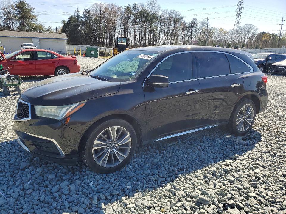 2017 ACURA MDX — VIN 5FRYD3H59HB009798
