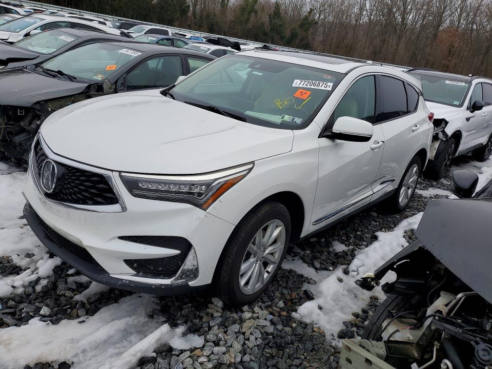 2021 ACURA RDX — VIN 5J8TC2H32ML033599