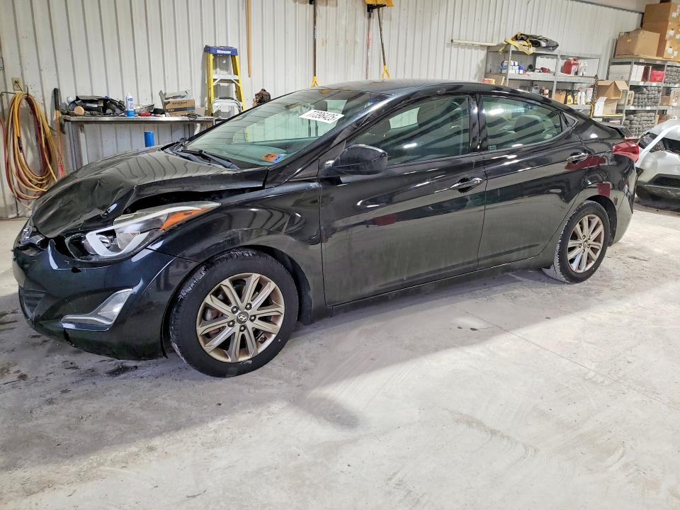 2016 HYUNDAI ELANTRA — VIN 5NPDH4AE7GH708240
