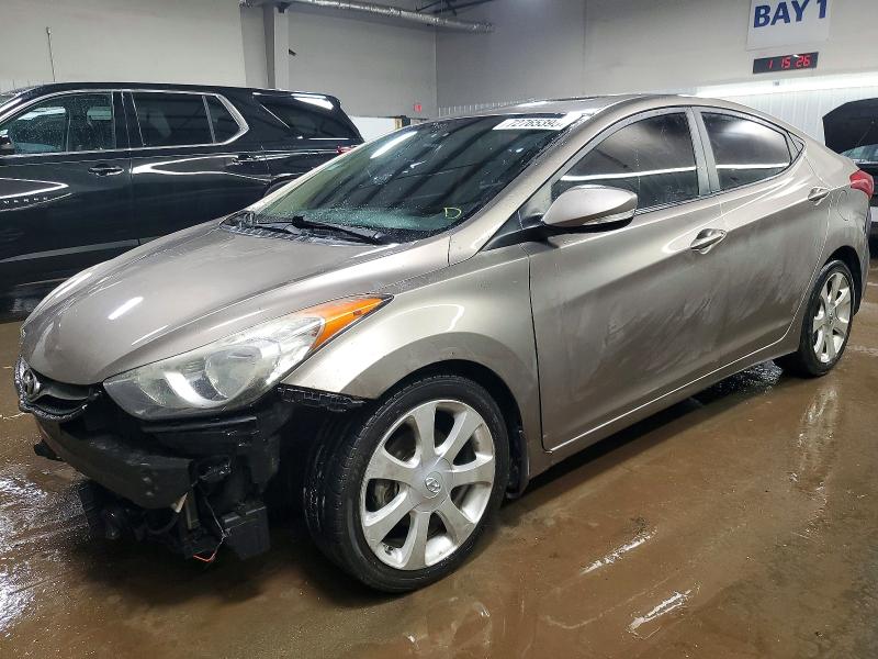 2013 HYUNDAI ELANTRA GL — VIN 5NPDH4AE8DH311003